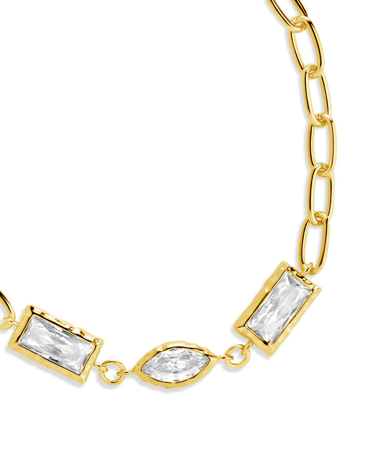 Tate CZ Chain Bracelet by Sterling Forever