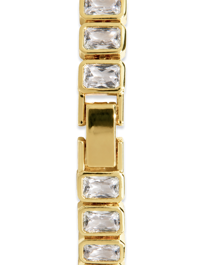 Roxie Bezel CZ Tennis Bracelet