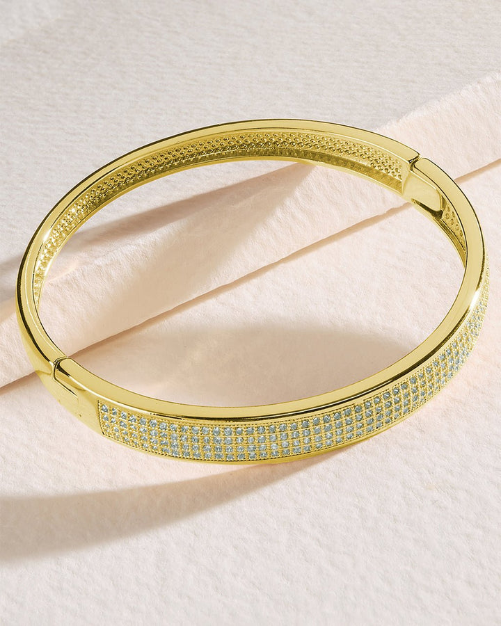 Nessa CZ Bangle Bracelet