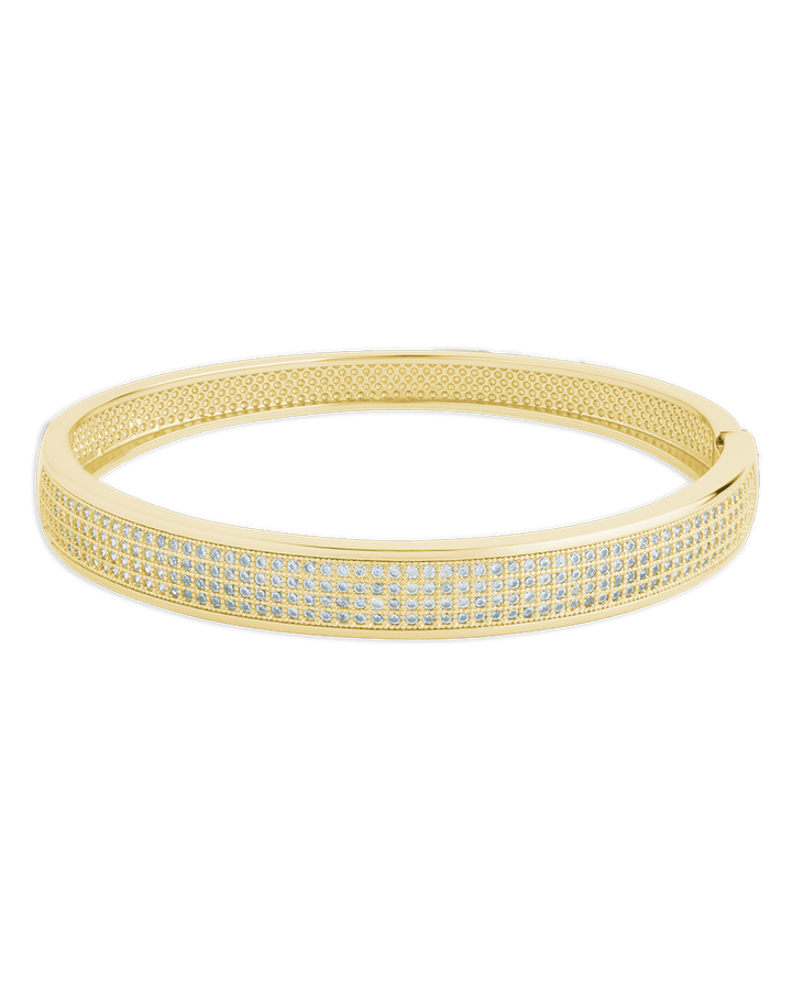 Nessa CZ Bangle Bracelet