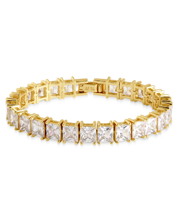 Marisol Princess Cut CZ Tennis Bracelet