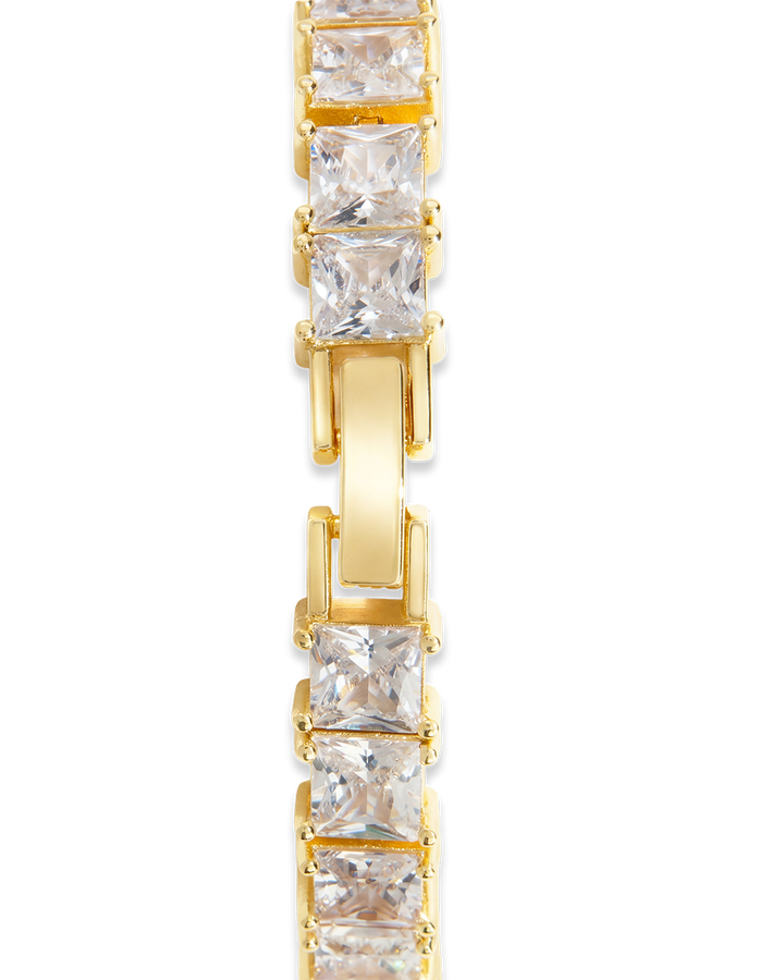 Marisol Princess Cut CZ Tennis Bracelet