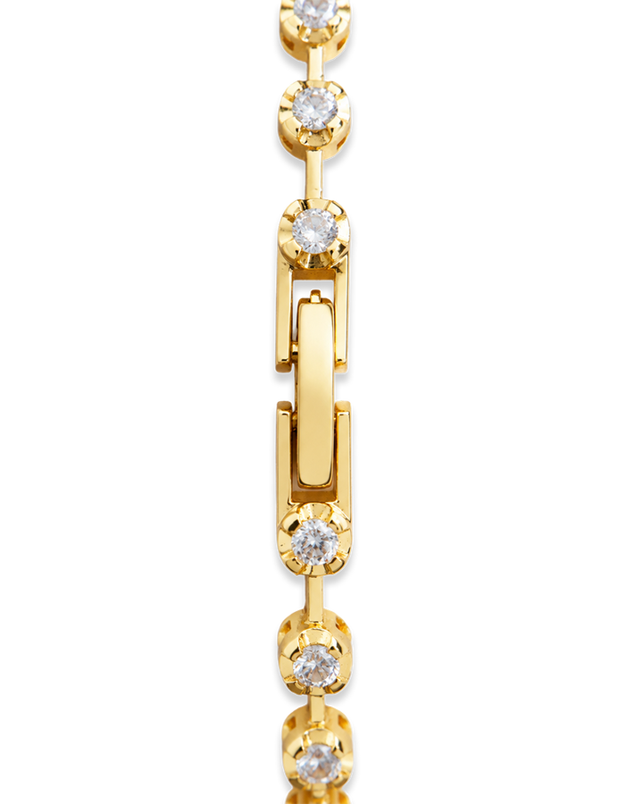 Liesbeth Emerald Accent Tennis Bracelet