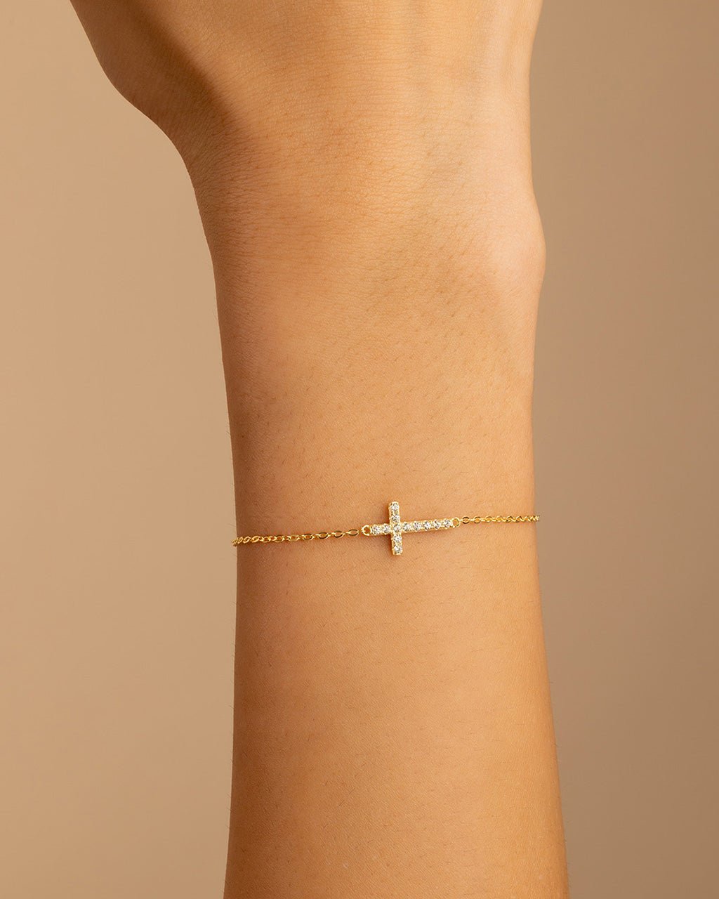 Kinsey Luxe Cross Accent Bracelet