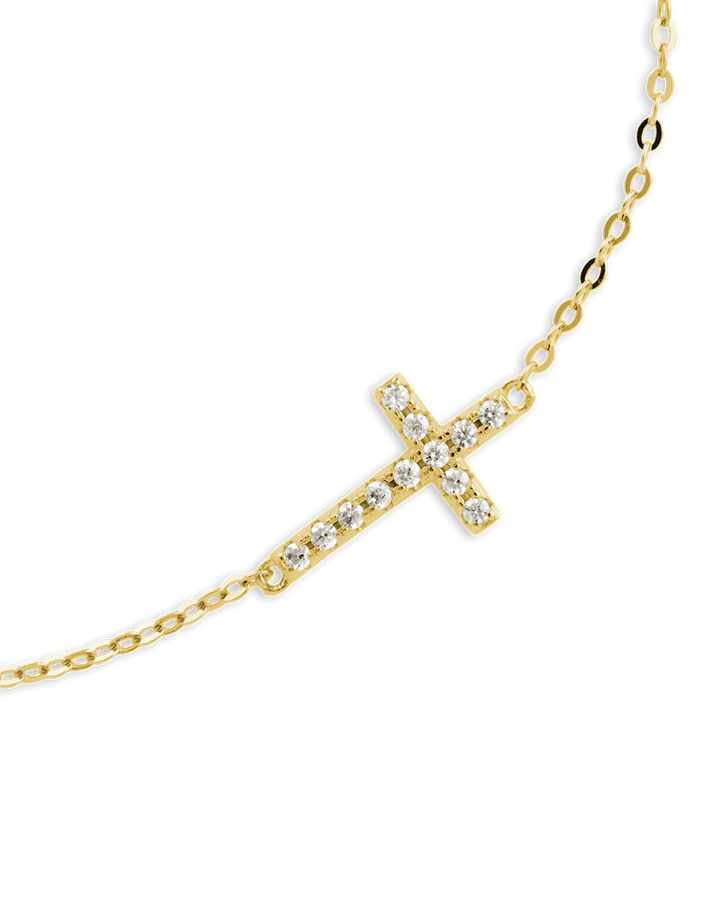 Kinsey Luxe Cross Accent Bracelet
