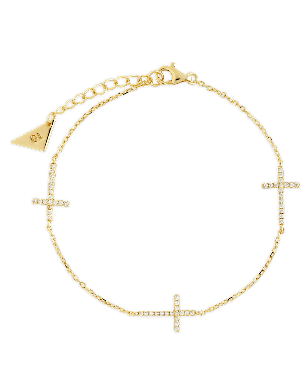 Cross CZ Bracelet