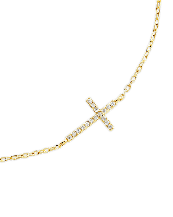 Cross CZ Bracelet