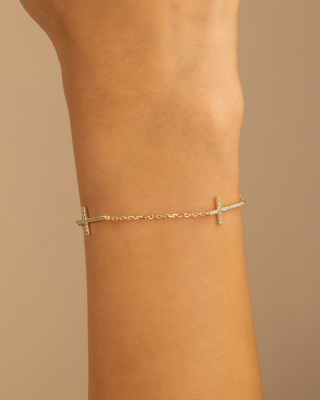 Cross CZ Bracelet