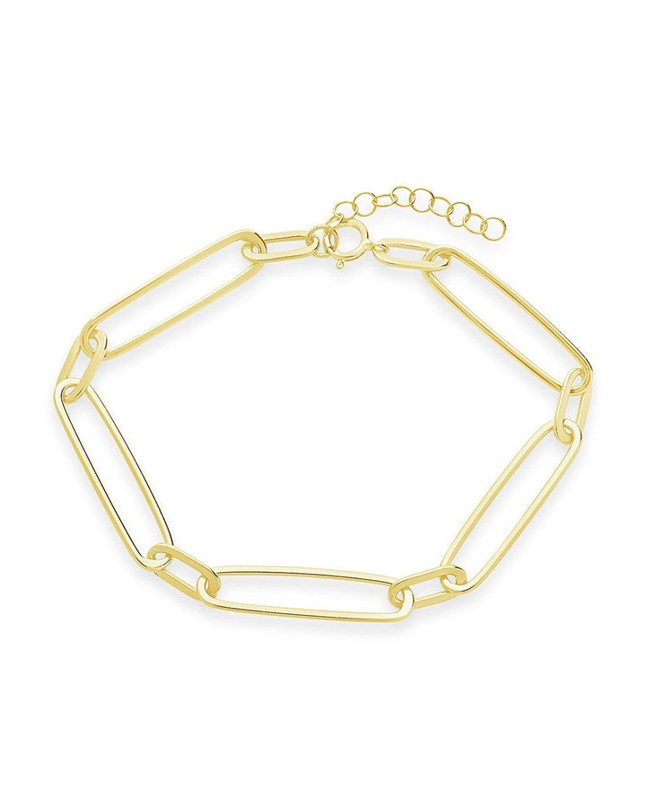 Polished Large Link Bracelet
