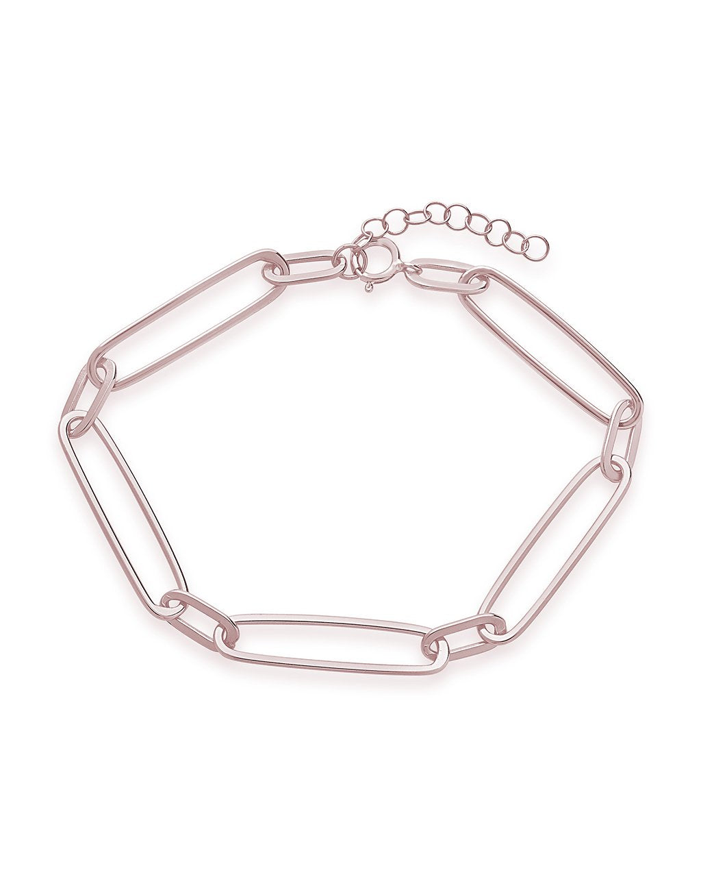 Polished Large Link Bracelet