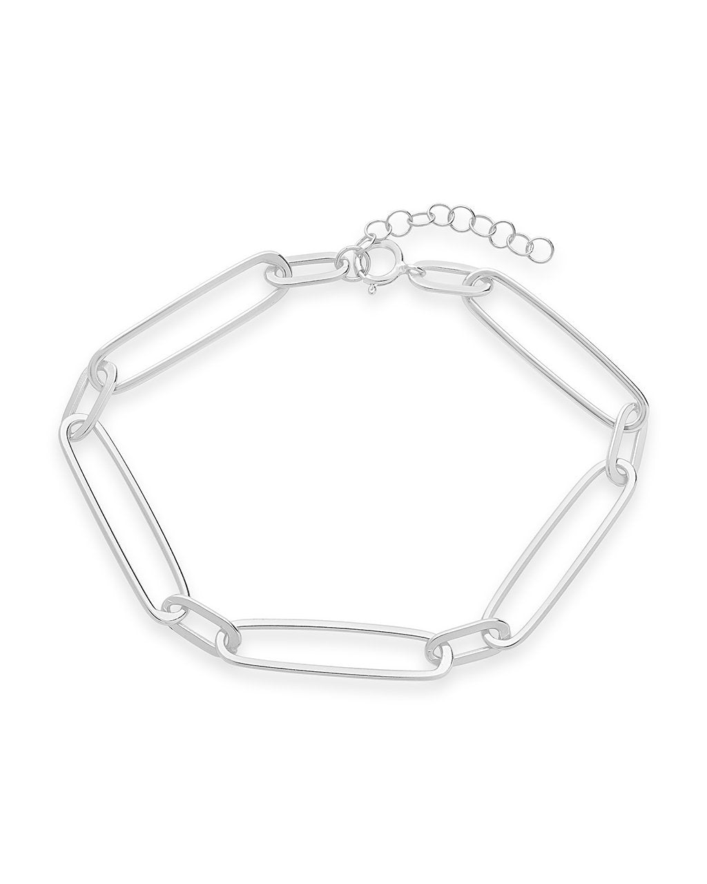 Polished Large Link Bracelet