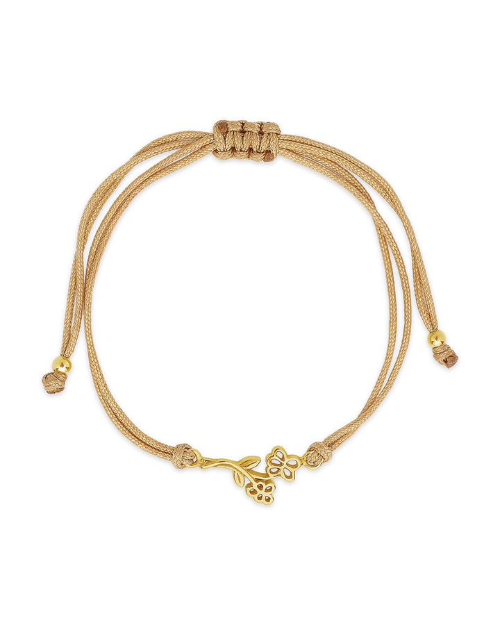 Birth Flower Bolo Bracelet