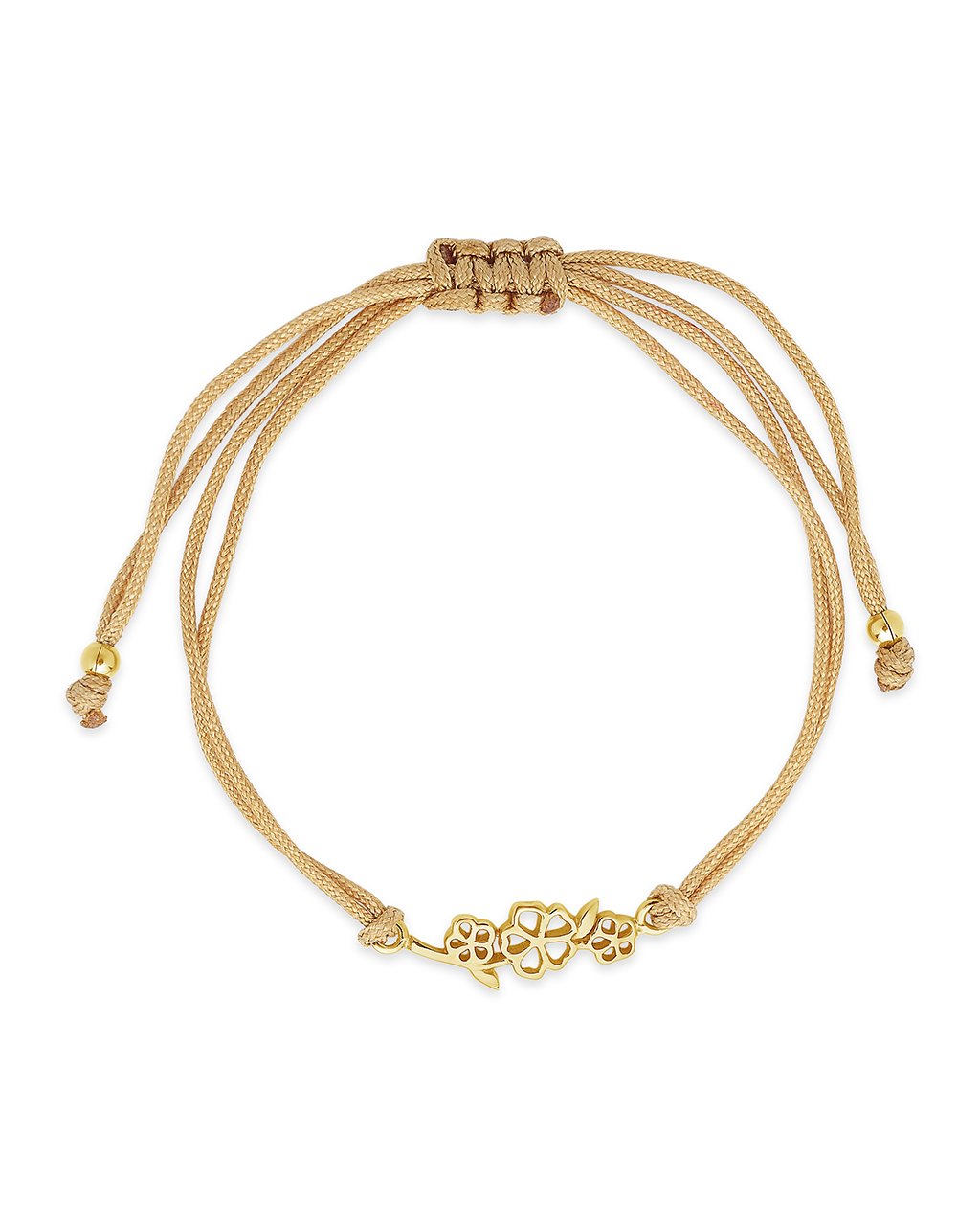 Birth Flower Bolo Bracelet
