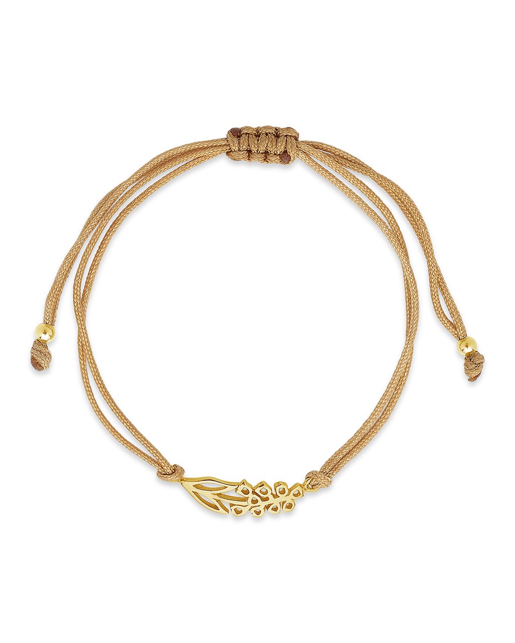 Birth Flower Bolo Bracelet