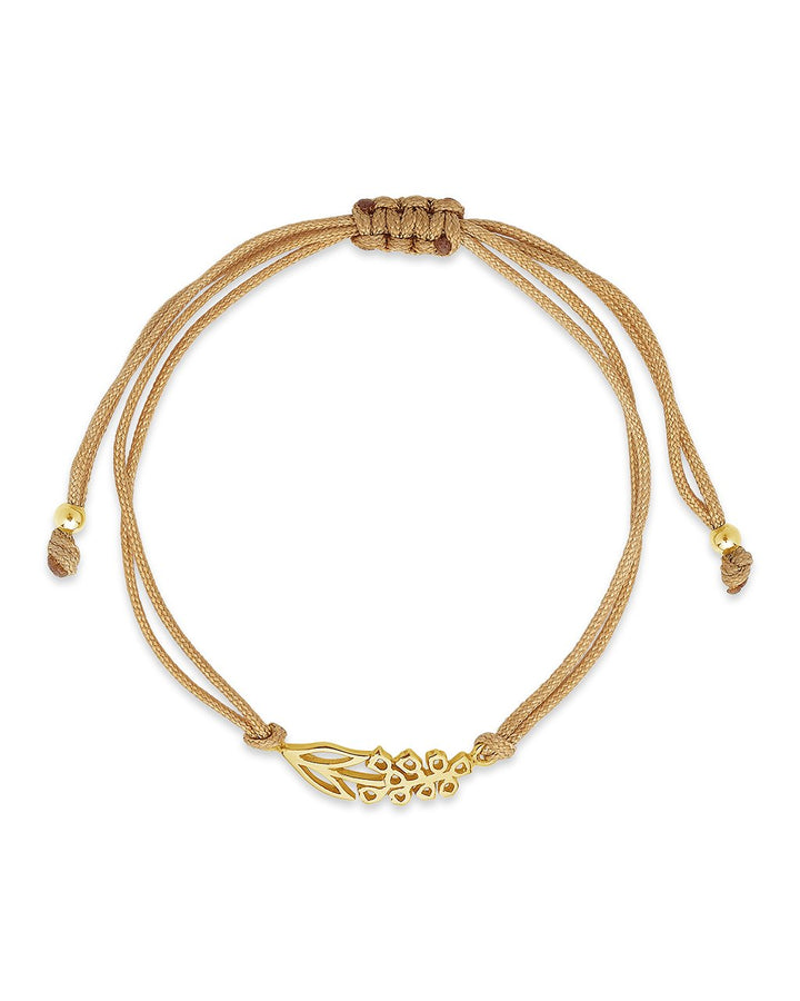 Birth Flower Bolo Bracelet