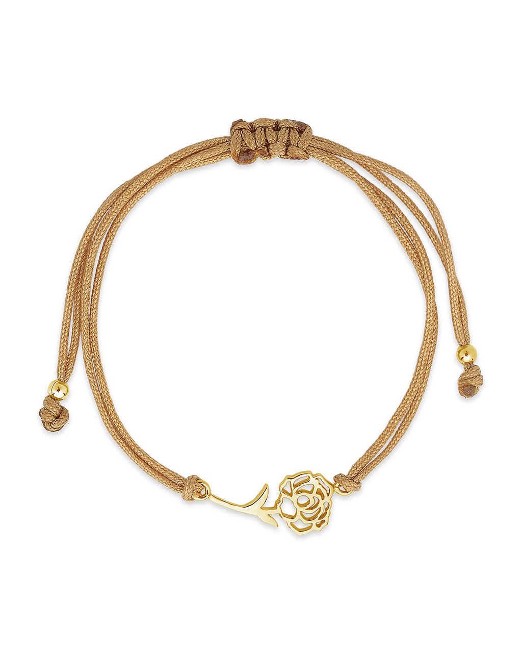Birth Flower Bolo Bracelet