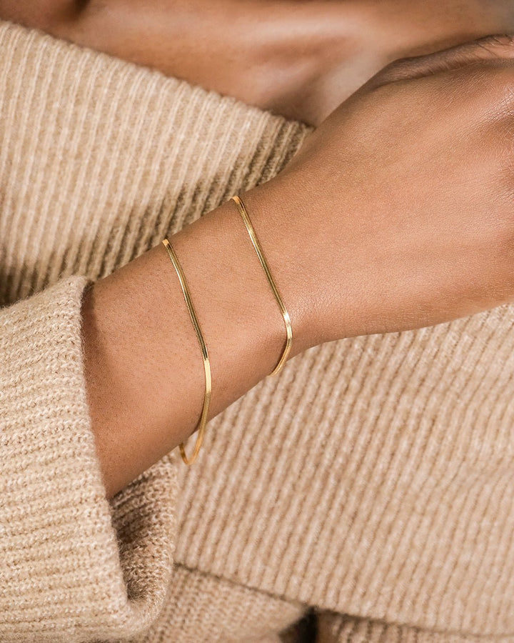 Herringbone Chain Bracelet