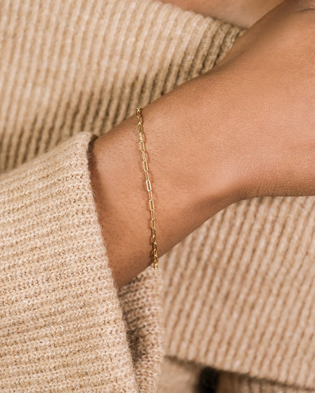 Paperclip Chain Bracelet