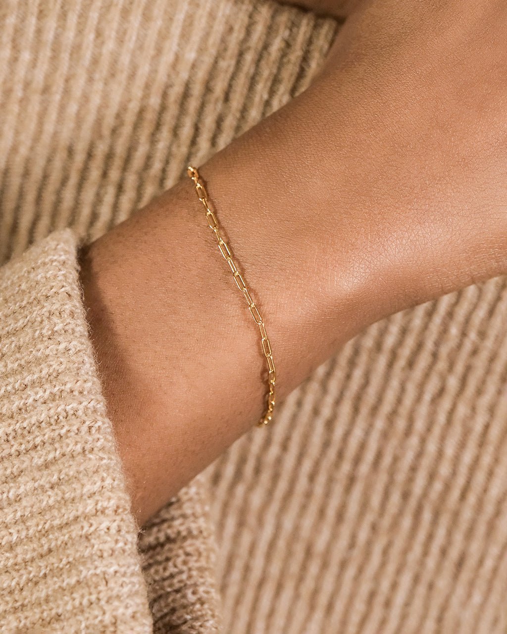 Paperclip Chain Bracelet