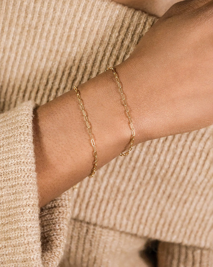 Paperclip Chain Bracelet