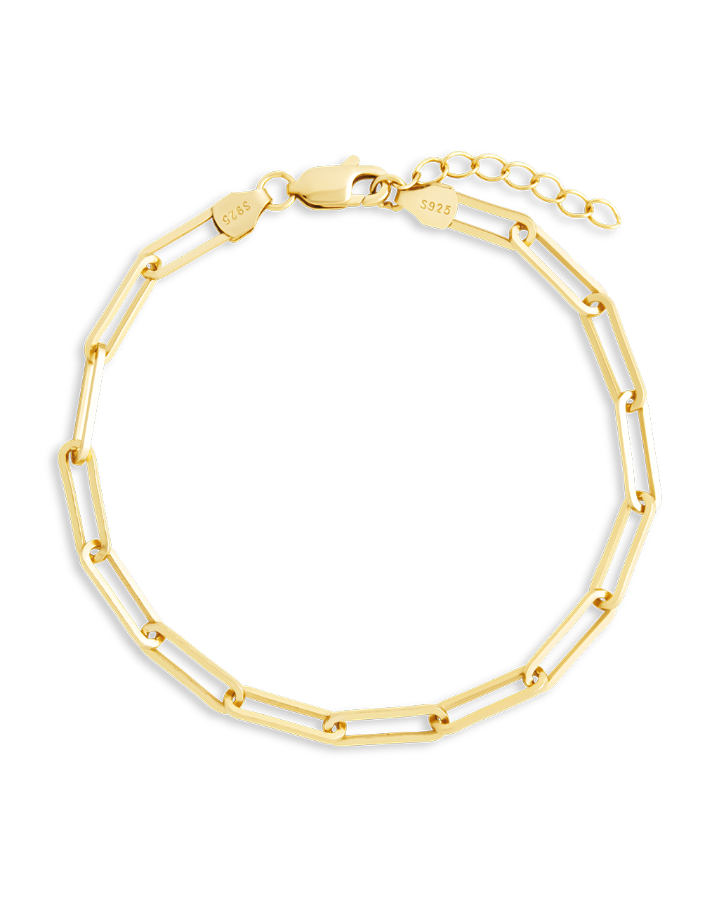 Paperclip Chain Bracelet
