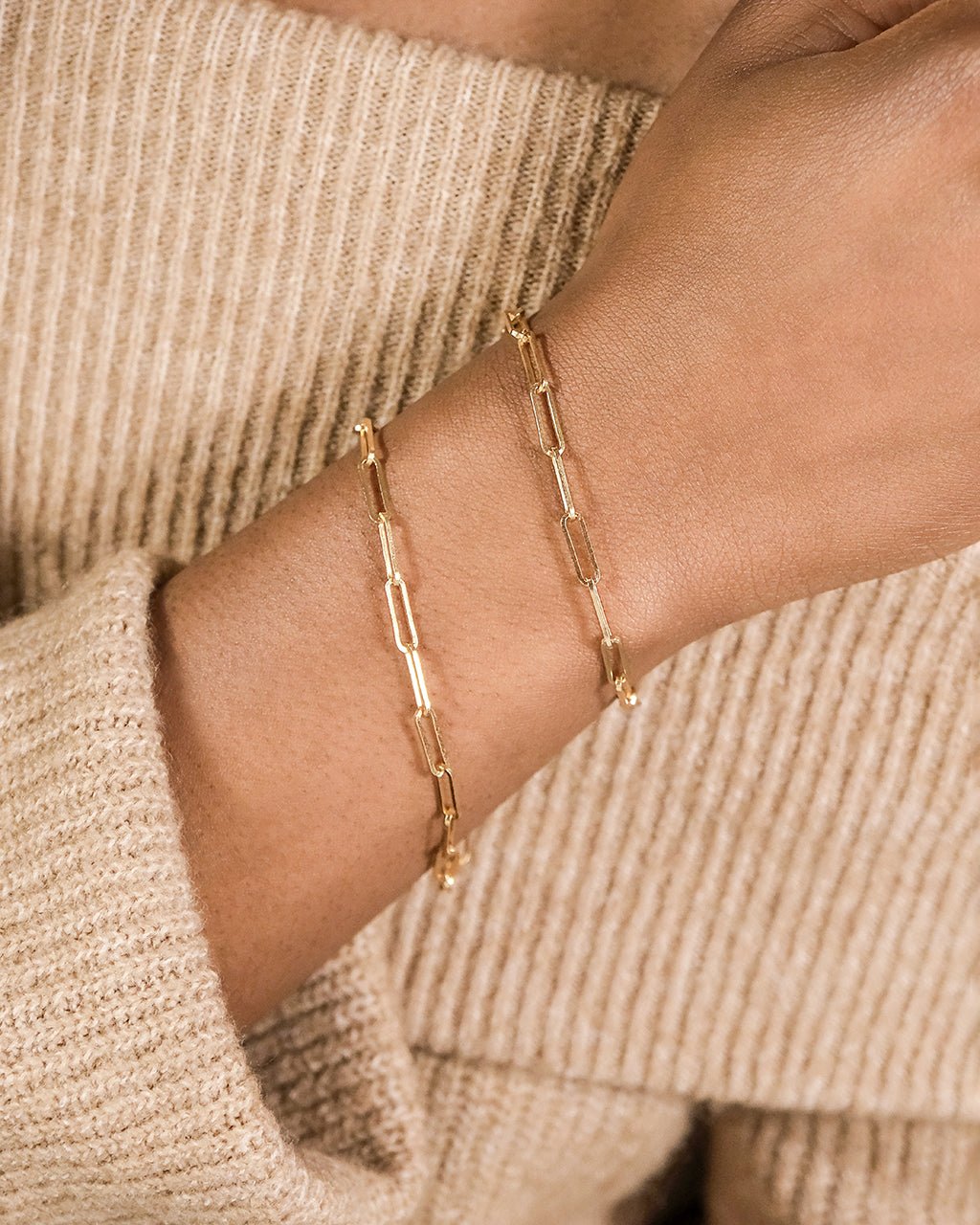 Paperclip Chain Bracelet