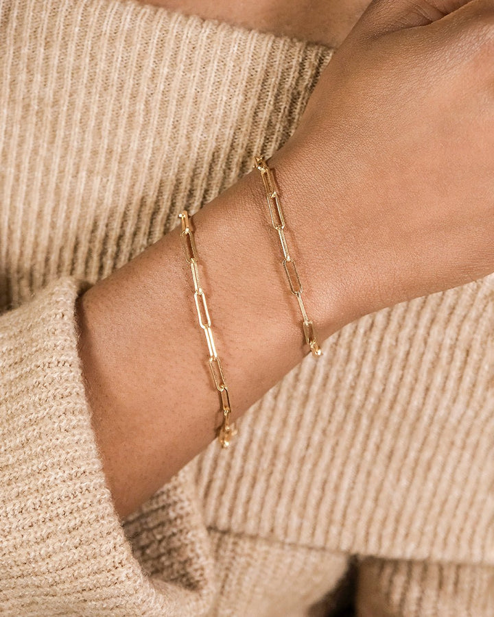 Paperclip Chain Bracelet