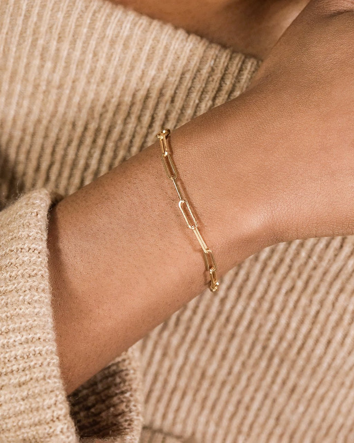 Paperclip Chain Bracelet
