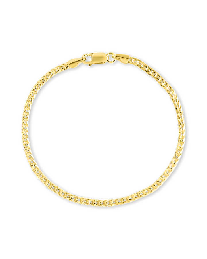 Kira Wheat Chain Bracelet