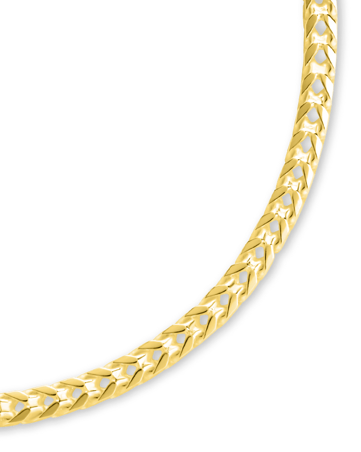 Kira Wheat Chain Bracelet