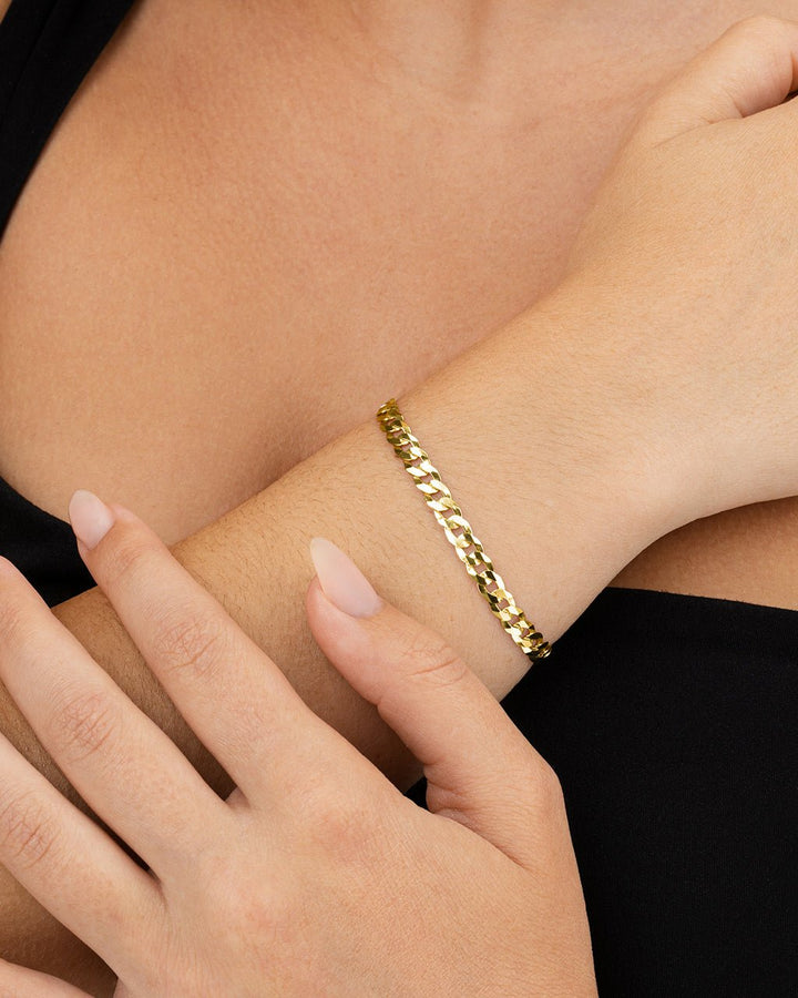 Malena Cuban Link Chain Bracelet