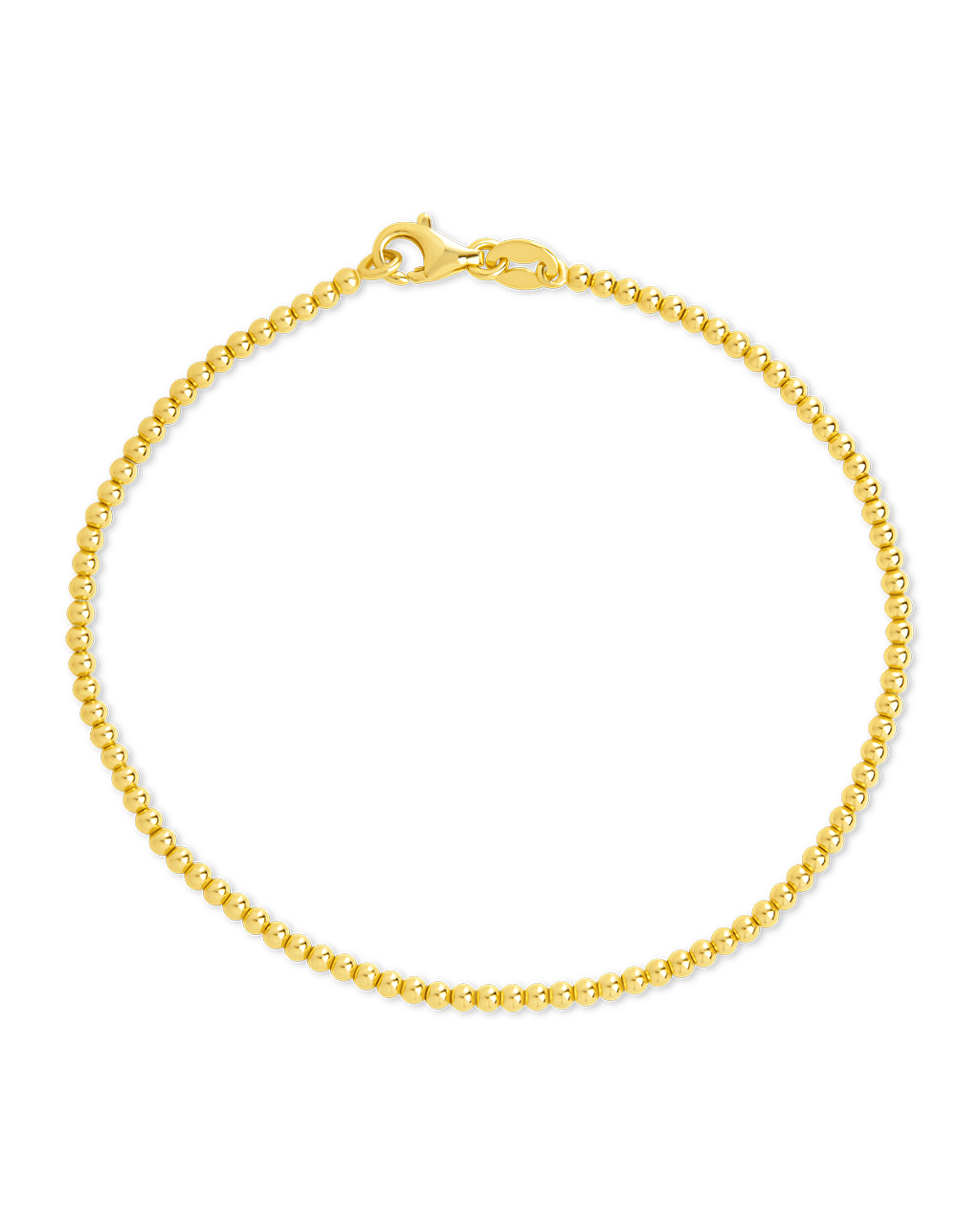 Basia Dainty Beaded Chain Bracelet