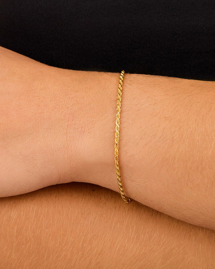 Belen Dainty Rope Chain Bracelet