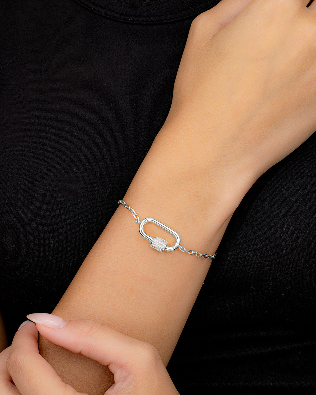 Carabiner Bolo Bracelet