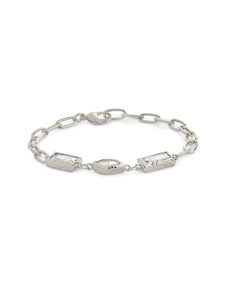 Tate CZ Chain Bracelet by Sterling Forever