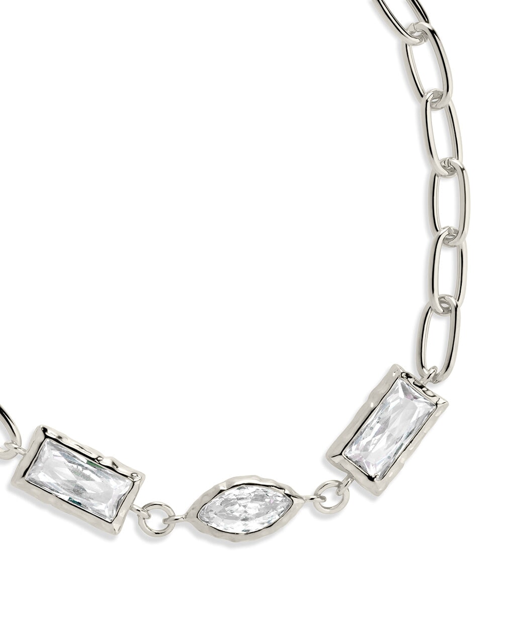 Tate CZ Chain Bracelet by Sterling Forever