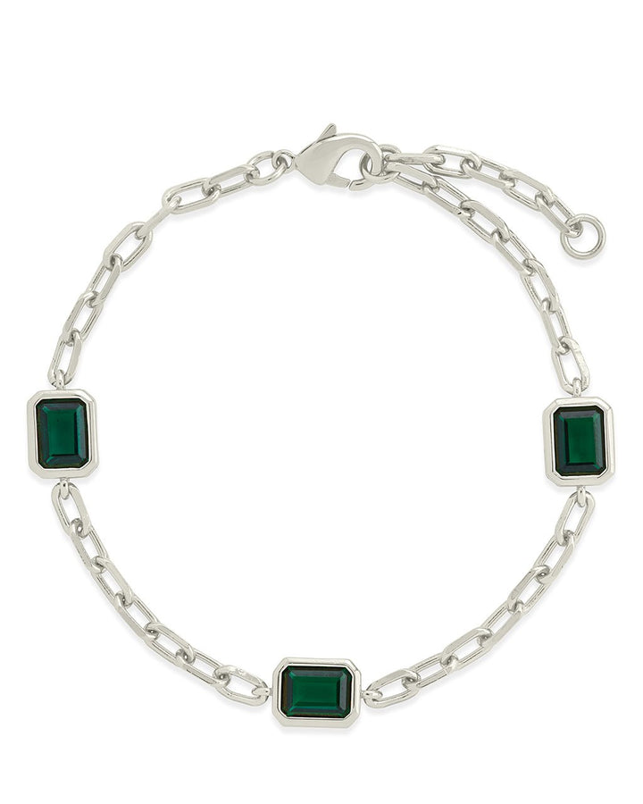 Lennox Station CZ Chain Bracelet Set
