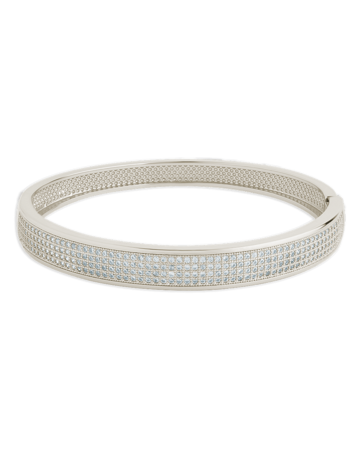 Nessa CZ Bangle Bracelet
