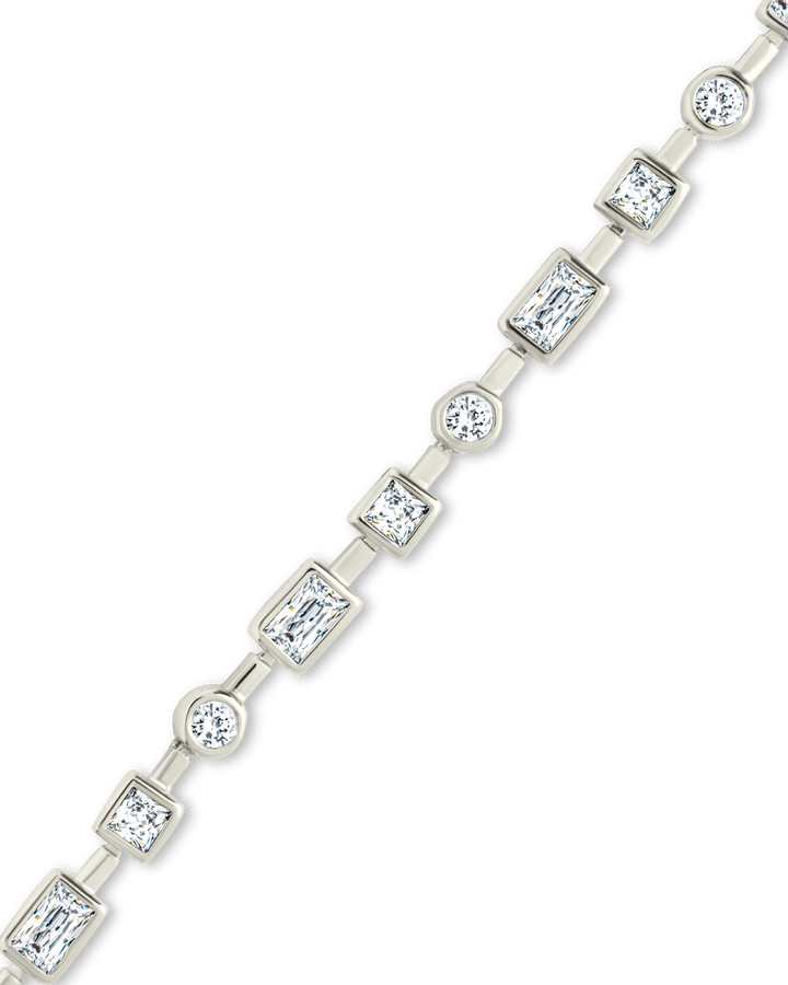 Camden CZ Staggered Tennis Bracelet