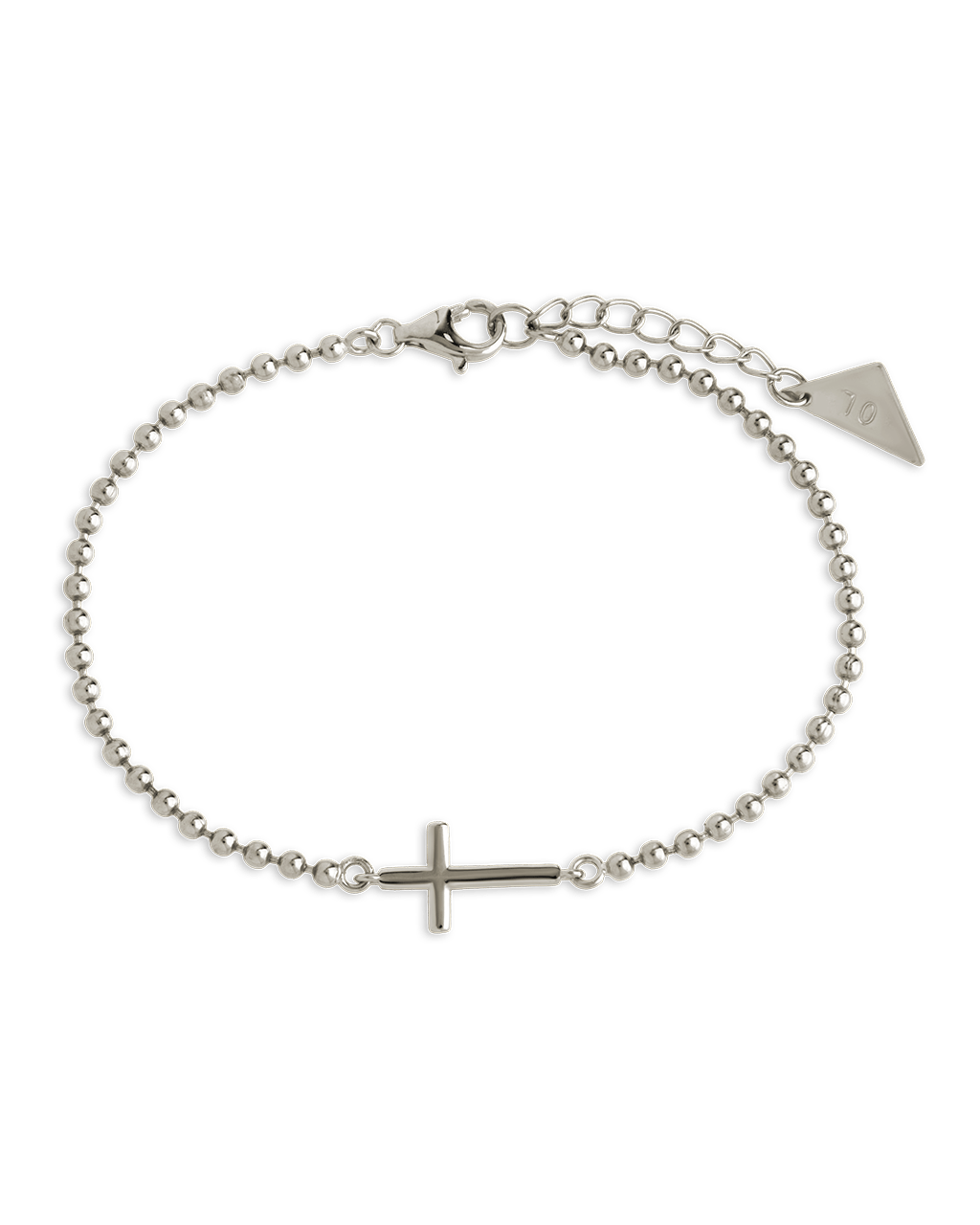 Kelsey Beaded Cross Bracelet