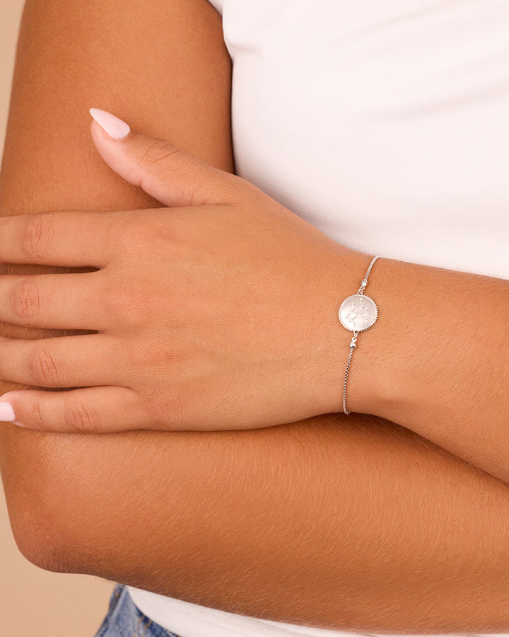 Constellation Disk Bolo Bracelet