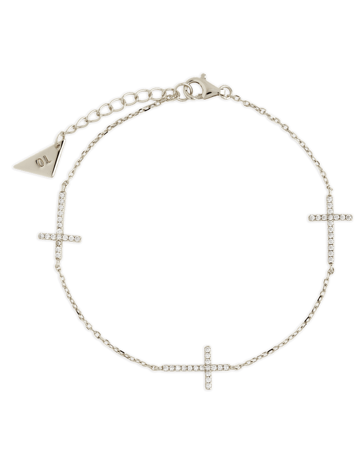 Cross CZ Bracelet