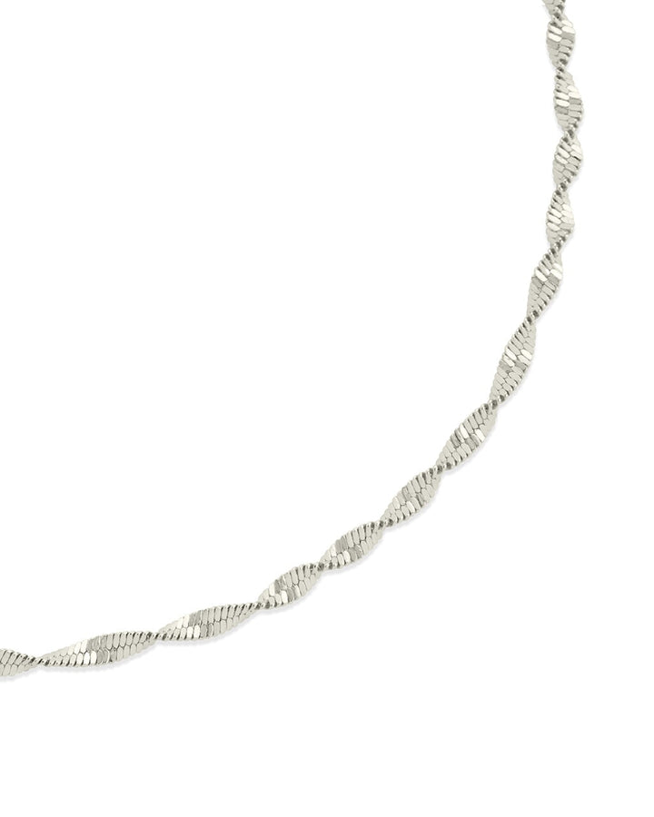 Blakely Twisted Herringbone Chain Bracelet