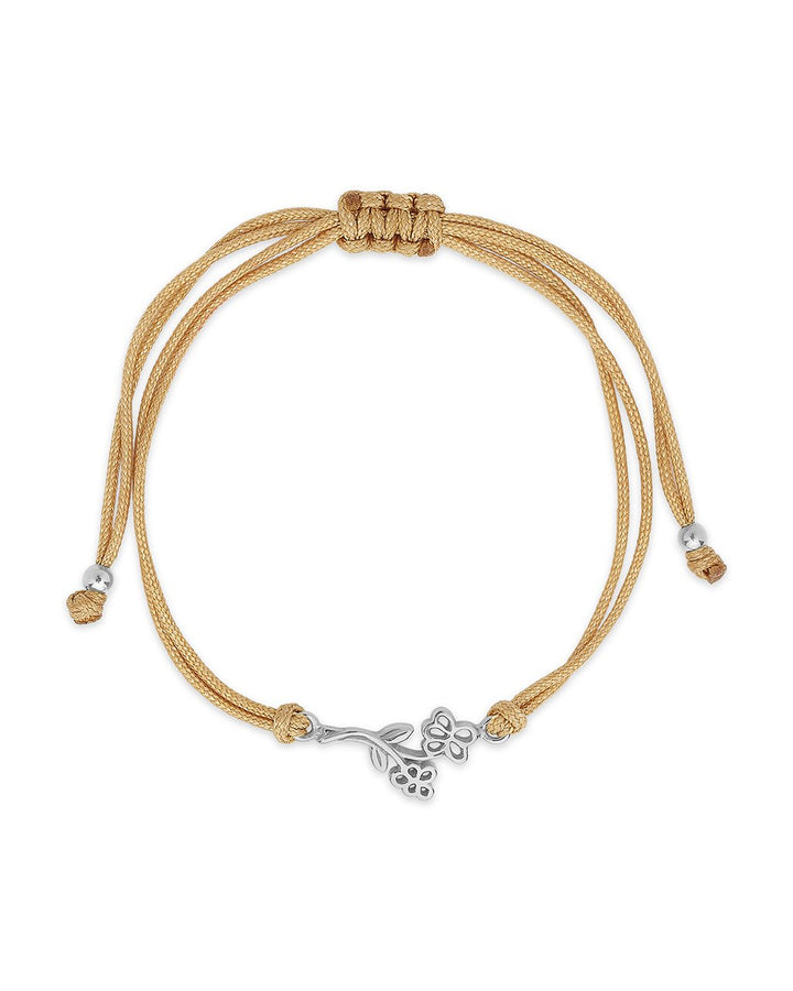 Birth Flower Bolo Bracelet