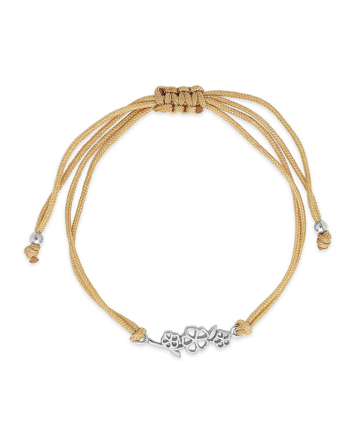 Birth Flower Bolo Bracelet