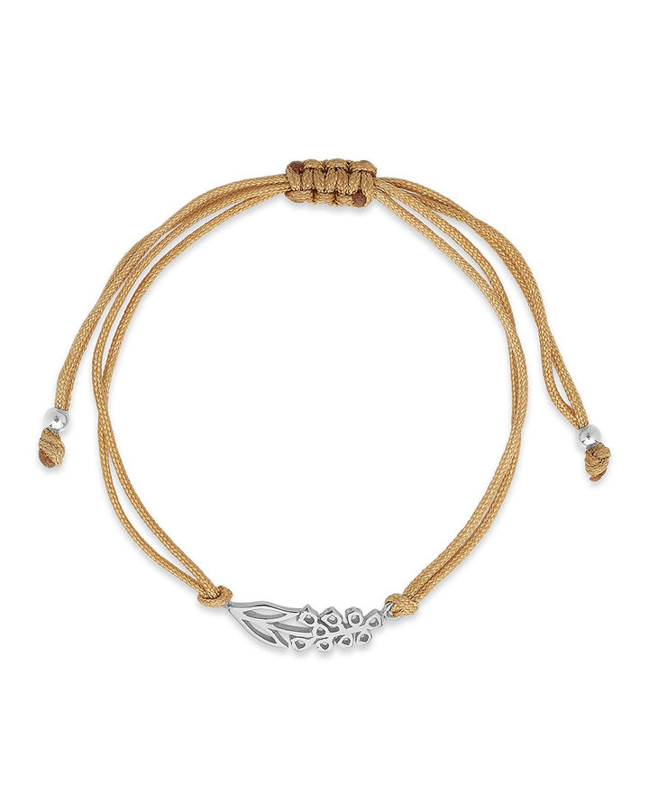 Birth Flower Bolo Bracelet