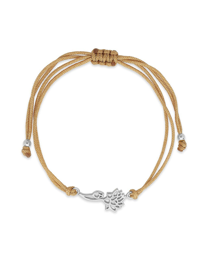 Birth Flower Bolo Bracelet