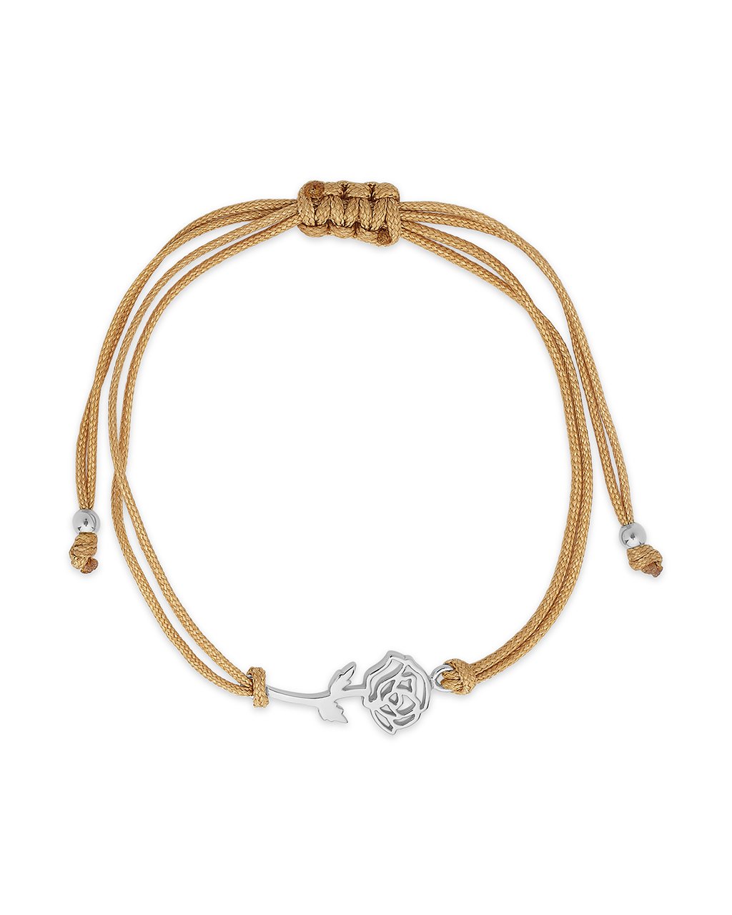 Birth Flower Bolo Bracelet