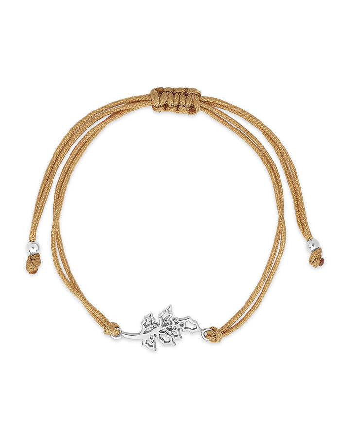 Birth Flower Bolo Bracelet