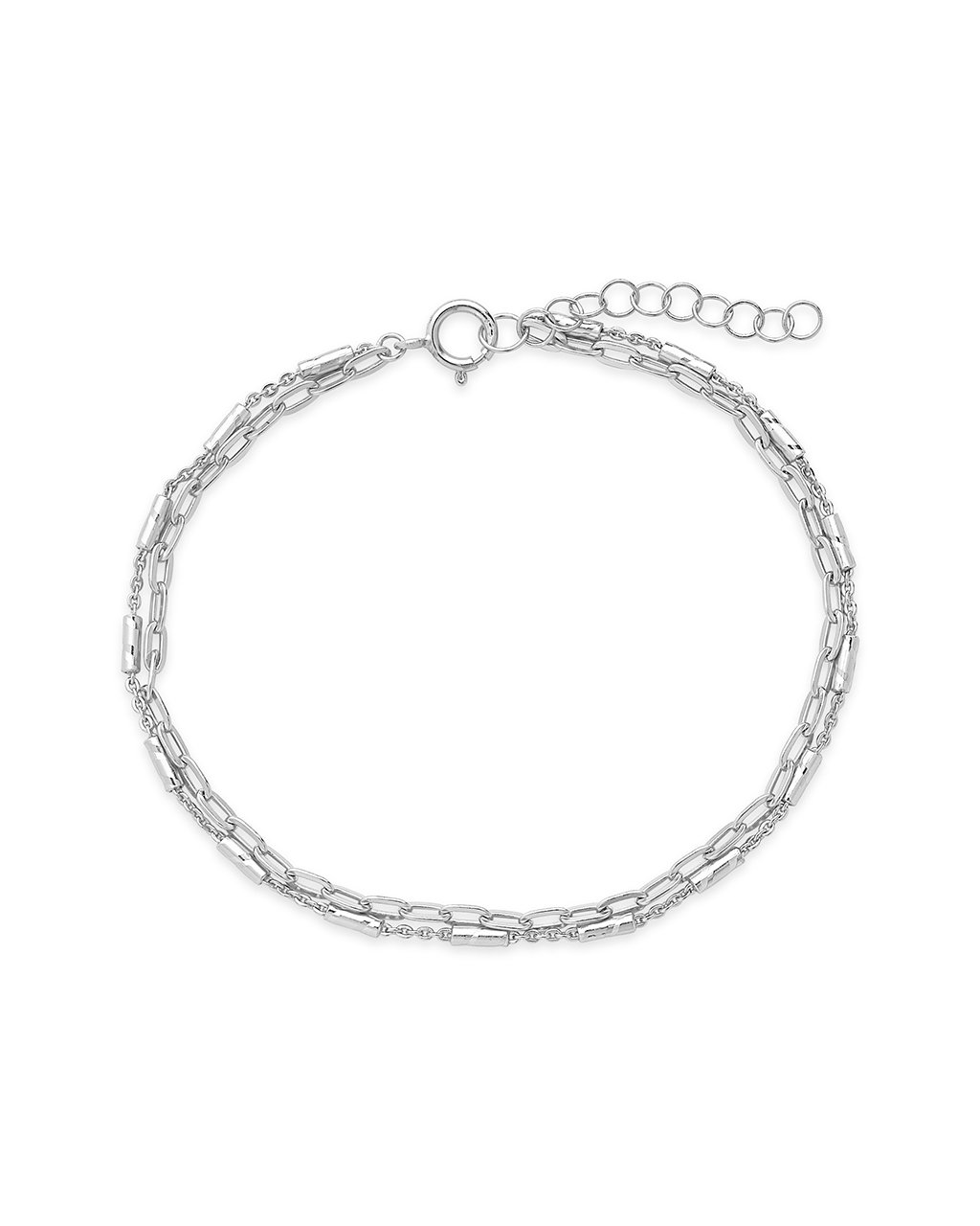 Delicate 2 Layer Chain Bracelet
